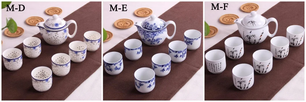 Beautiful Tea Set Gifts Customize Porcelain Tea Set Ceramic Tea Set