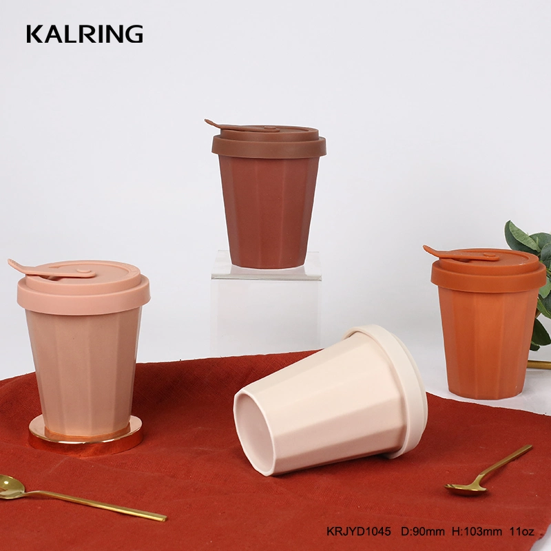 Kalring Ceramic Mug Cave Red Glaze/Plate/Fresh Bowl/Dinnersets/11oz Travel Mug/13oz Travel Mug/Ceramic Bowl for Supermarket